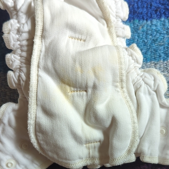 Esembly Size 1 Organic Cotton Reusable Diapers Inners - Picture 3 of 10